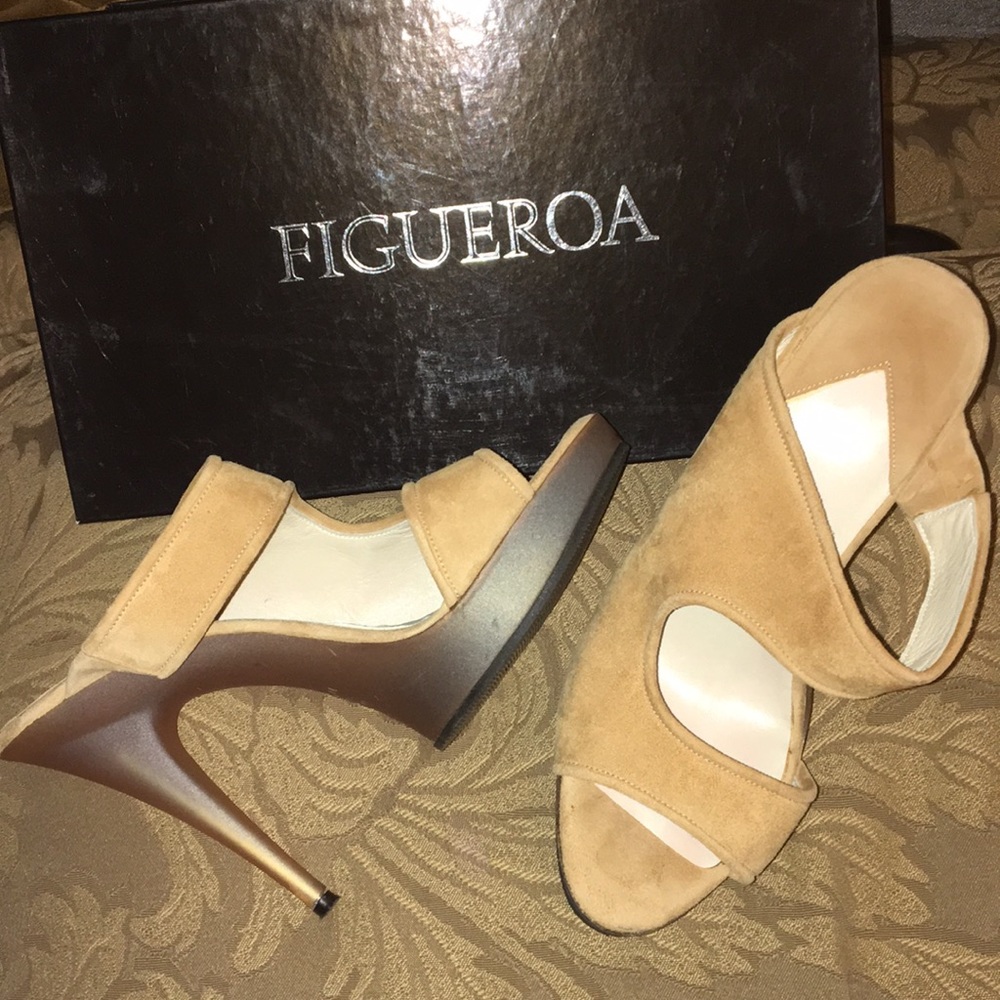 Figueroa pedag internatonal echt leder heel size 7